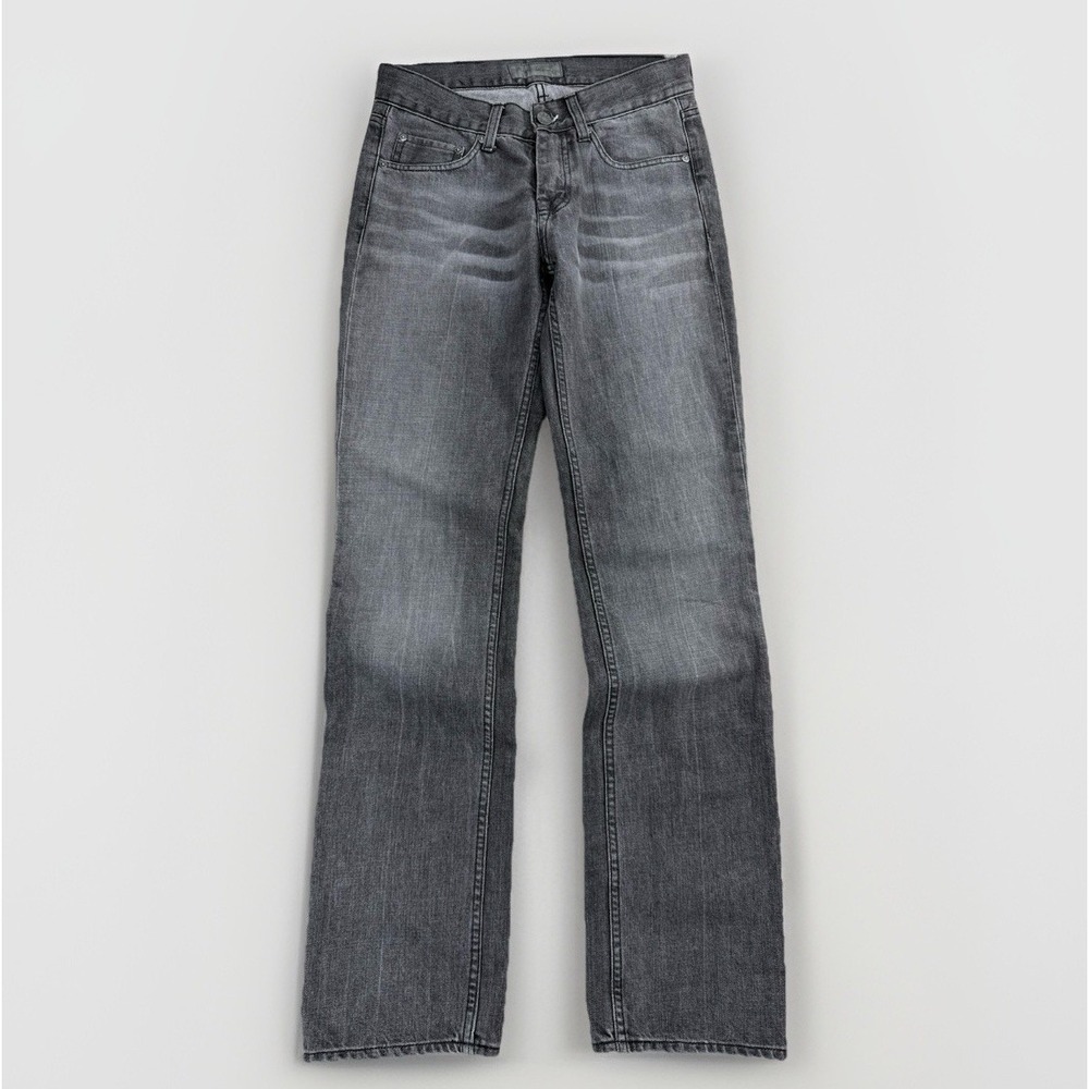 Acne Studios Mic Black Trash Mens 29x32 Slim Straight Jeans $220